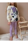 Yigit Butik Minnie Baskılı Taytlı Kız Çocuk Takım