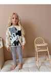 Yigit Butik Minnie Baskılı Taytlı Kız Çocuk Takım