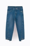 Yigit Butik Mom Fit Kız Çocuk jean Pantolon