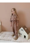 Yigit Butik Müslin Kumaş Kız Çocuk Alt Üst Takım