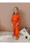 Yigit Butik Müslin Kumaş Kız Çocuk Alt Üst Takım