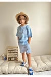 Yigit Butik Müslin Kumaş Şortlu Erkek Çocuk Takım