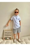 Yigit Butik Polo Yaka Şortlu Erkek Çocuk Takım