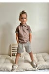 Yigit Butik Polo Yaka Şortlu Erkek Çocuk Takım