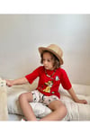 Yigit Butik Simba Baskılı Şortlu Erkek Çocuk Takım