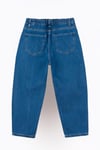 Yigit Butik Yan Dügmeli Kız Çocuk jean Pantolon