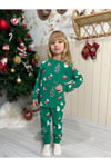Yılbaşı Temalı Kız Çocuk Pijama Takımı