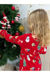 Yılbaşı Temalı Kız Çocuk Pijama Takımı
