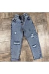 Yırtıklı Çocuk Denim Kot Pantolon