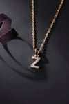 Zirkon Harf Kolye 001 T
