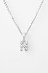 Zirkon Harf Kolye 002 N