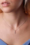 Zirkon Harf Kolye 002 N