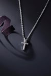 Zirkon Harf Kolye 002 N