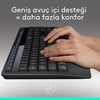 LOGITECH MK345 Q TR MM KABLOSUZ KLAVYE MOUSE SET SİYAH 920-006514