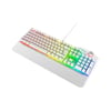 RAMPAGE HYDRA R6 FULL RGB PRO RED SWITCH GAMING KLAVYE - BEYAZ
