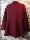 Kadın Bordo Blazer ceket