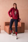 Ayıcıklı Sweatshirt - Bisiklet Yaka 3 İplik 333