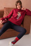 Ayıcıklı Sweatshirt - Bisiklet Yaka 3 İplik 333