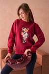 Ayıcıklı Sweatshirt - Bisiklet Yaka 3 İplik 333