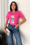 Ayıcıklı T-Shirt - %100 Pamuk Penye 599
