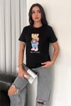 Ayıcıklı T-Shirt - %100 Pamuk Penye 599