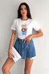 Ayıcıklı T-Shirt - %100 Pamuk Penye 599