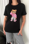 Ayıcıklı T-Shirt - 30/1 Suprem Penye %100 Pamuk 499