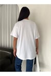 Bisiklet Yaka Oversize T-Shirt Kısa Kol %100 Pamuk 30/1 Penye 399-O