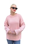 Bisiklet Yaka Oversize Triko Kazak 750