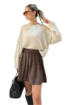 Bisiklet Yaka Oversize Triko Kazak 750