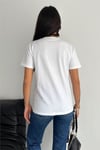 Bisiklet Yaka T-Shirt Kısa Kol Normal Size %100 Pamuk 30/1 Penye 399