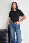 Bisiklet Yaka T-Shirt Kısa Kol Normal Size %100 Pamuk 30/1 Penye 399