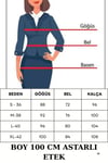 Kruvaze Blazer Şifon Uzun Kol Altın Düğmeli Plise Detaylı Midi Elbise (Kırmızı/Siyah/Kahve) 2665