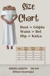 Madonna Yaka Kloş Kesim Pamuk Kumaş Abiye & Mezuniyet & Balo Elbisesi 167