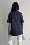 Taş İşlemeli Ayıcıklı T-Shirt  Oversize %100 Pamuk Penye 405