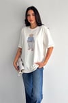 Taş İşlemeli Ayıcıklı T-Shirt  Oversize %100 Pamuk Penye 405