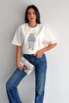 Taş İşlemeli Ayıcıklı T-Shirt  Oversize %100 Pamuk Penye 405