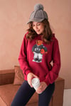 Teddy Bear Sweatshirt 3 İplik Şardonlu Ayıcıklı Yandan Cepli  111