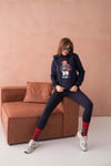 Teddy Bear Sweatshirt 3 İplik Şardonlu Ayıcıklı Yandan Cepli  111