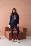 Teddy Bear Sweatshirt 3 İplik Şardonlu Ayıcıklı Yandan Cepli  111