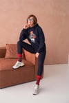 Teddy Bear Sweatshirt 3 İplik Şardonlu Ayıcıklı Yandan Cepli  111
