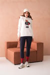 Teddy Bear Sweatshirt 3 İplik Şardonlu Ayıcıklı Yandan Cepli  111