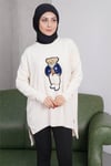 Teddy Bear Tesettür Triko Kazak V5