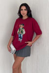 Teddy Bear Tshirt Oversize Kalıp 555