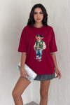 Teddy Bear Tshirt Oversize Kalıp 555