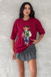 Teddy Bear Tshirt Oversize Kalıp 555