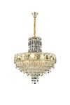 Ünal Aydınlatma | Niran Gold 60 cm Kristal Taşlı Modern Avize – Salon ve Yemek Odası