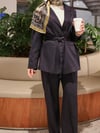 Oversize Ceket Lacivert