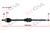 AKS KOMPLE ÖN SAĞ RENAULT MASTER II 98>06 OPEL MOVANO A 98>01 1.9dCi 2.2dCi 2.5dCi 2.8dCi 51DİŞ 1118mm