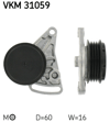 ALTERNATÖR GERGİ KASNAĞI RULMANLI KÜTÜKLÜ PASSAT 96-05 -A4 95-04 -A6 97-05 1.8-1.8T-1.9TDI 